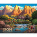 Zion National Park 210 Piece Jigsaw Puzzle Boardwalk - for just $11.99! 