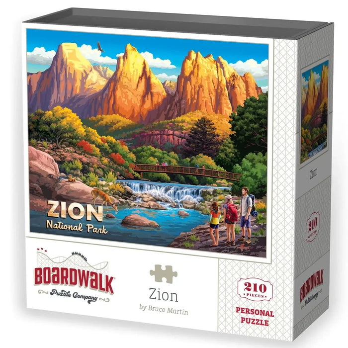 Zion National Park 210 Piece Jigsaw Puzzle Boardwalk - for just $11.99! 