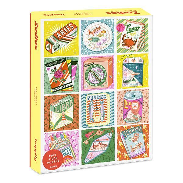 Zodiac 1000 Piece Jigsaw Puzzle Happily - for just $29.99! 