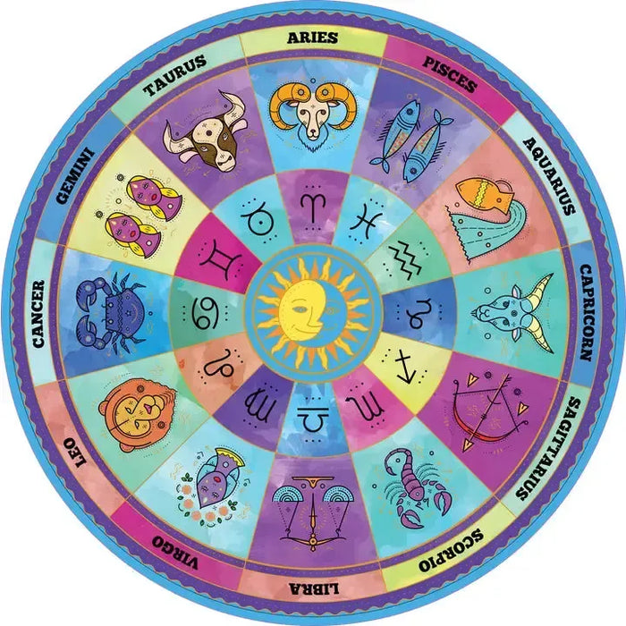 Zodiac 1000 Piece Round Jigsaw Puzzle Peter Pauper - for just $19.99! 