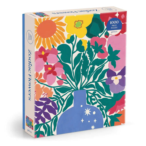 Zodiac Flowers 1000 Piece Jigsaw Puzzle Galison - for just $19.99! 