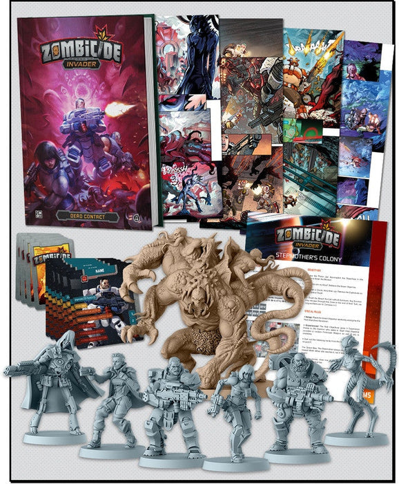 Zombicide: Invader - Dead Contact Graphic Novel + Kickstarter Exclusive Comic Book Extras - for just $59.99! 