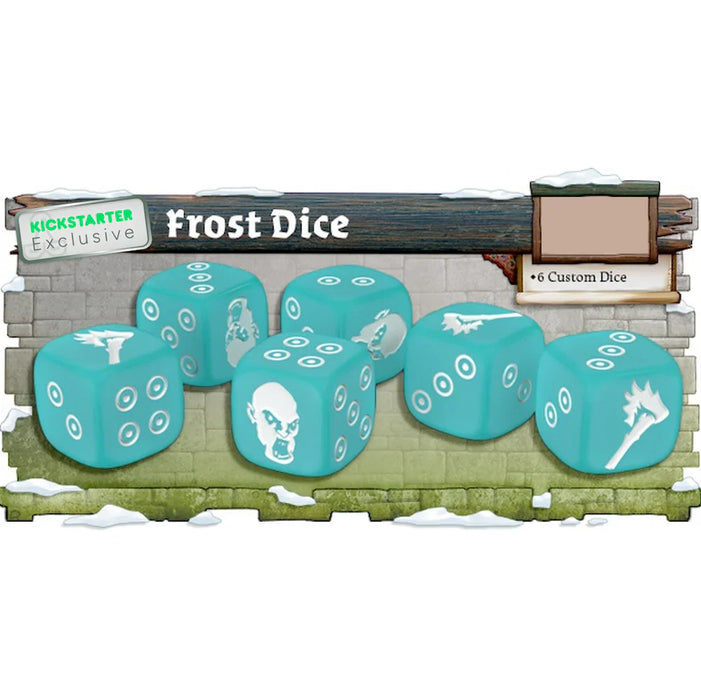 Zombicide: White Death Frost Dice - Kickstarter Exclusive - for just $17.99! 
