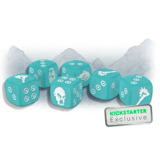 Zombicide: White Death Frost Dice - Kickstarter Exclusive - for just $17.99! 
