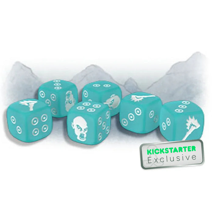 Zombicide: White Death Frost Dice - Kickstarter Exclusive - for just $17.99! 
