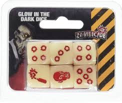 Zombicide: Glow in the Dark Dice (6) - for just $12.99! 