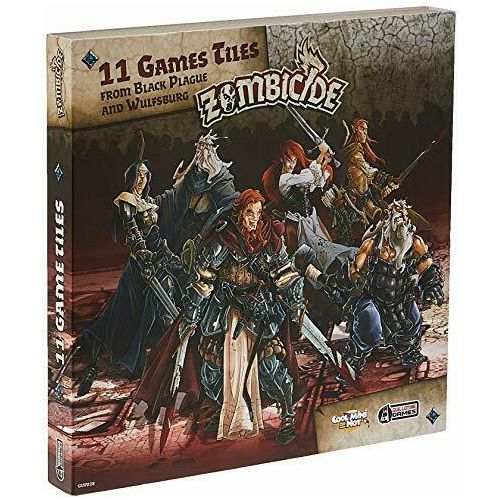 Zombicide Black Plague: Extra Tiles Pack - Premium Board Game - Just $29.99! Shop now at Retro Gaming of Denver