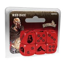 Zombicide: Red Special Dice - Premium Board Game - Just $12.99! Shop now at Retro Gaming of Denver