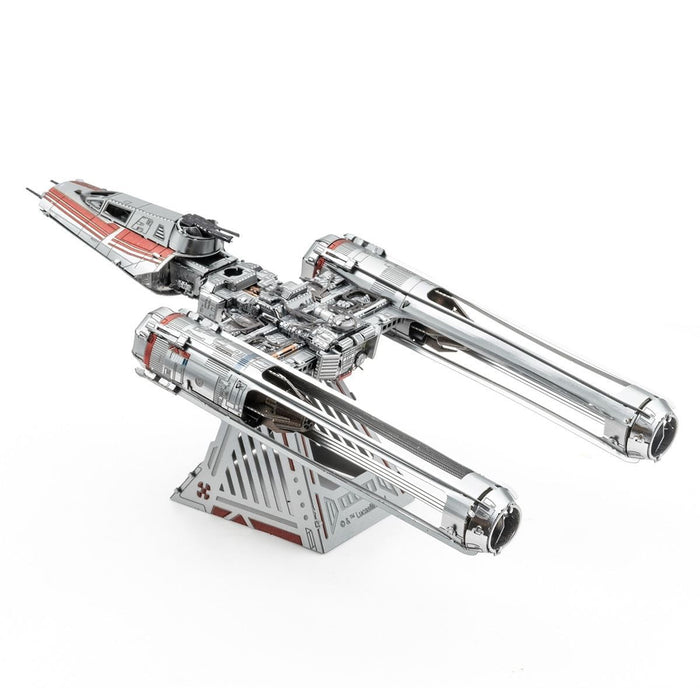 Zorii's Y-Wing Fighter Star Wars 3D Steel Model Kit Metal Earth - for just $11.99! 