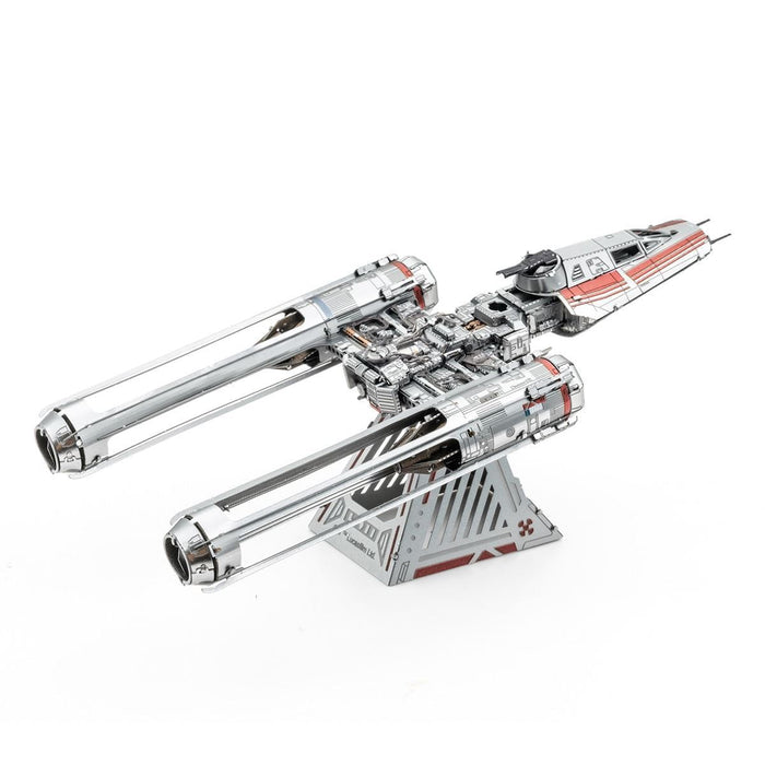 Zorii's Y-Wing Fighter Star Wars 3D Steel Model Kit Metal Earth - for just $11.99! 