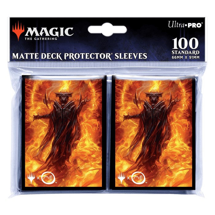 Ultra PRO: Standard 100ct Sleeves - The Lord of the Rings (Sauron, the Dark Lord) - Just $0! Shop now at Retro Gaming of Denver