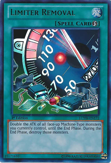 Limiter Removal [LCYW-EN172] Ultra Rare - for just $0.50! 