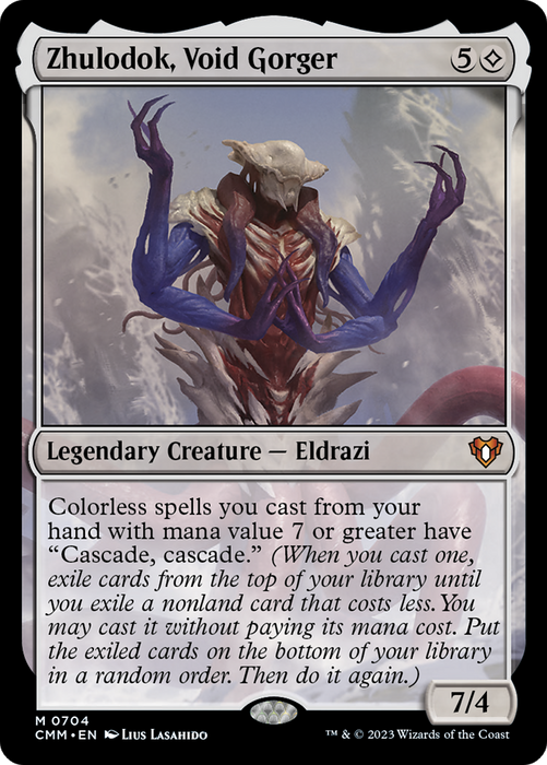 Zhulodok, Void Gorger (CMM-704) - Commander Masters Foil - for just $13.75! 