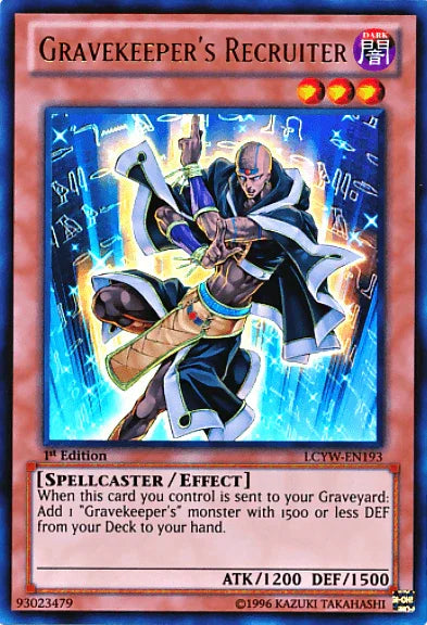 Gravekeeper's Recruiter [LCYW-EN193] Ultra Rare - for just $0.95! 