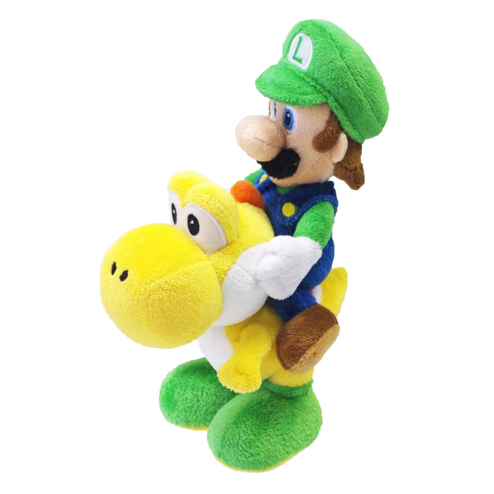 Luigi Riding Yoshi 8" Plush - for just $34.99! 