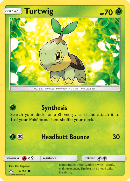 Turtwig (6/156) [Sun & Moon: Ultra Prism] - for just $0.25! 