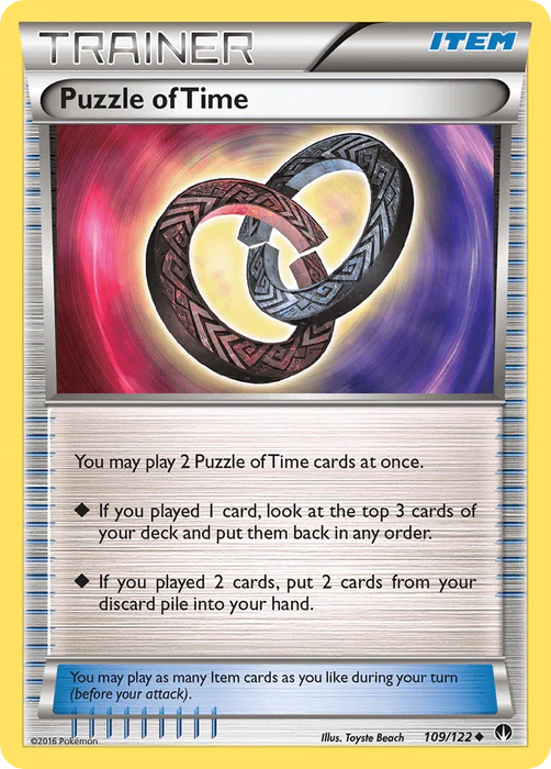 Puzzle of Time (109/122) [XY: BREAKpoint] - for just $0.10! 