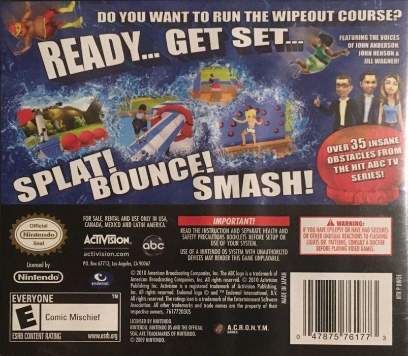 Wipeout: The Game – Nintendo DS (DS) - for just $0! 