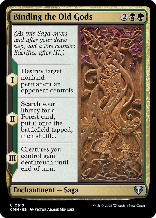 Binding the Old Gods (CMM-917) - Commander Masters - for just $0.08! 