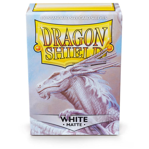 Dragon Shield: Standard 100ct Sleeves - White (Matte) - Just $8.95! Shop now at Retro Gaming of Denver