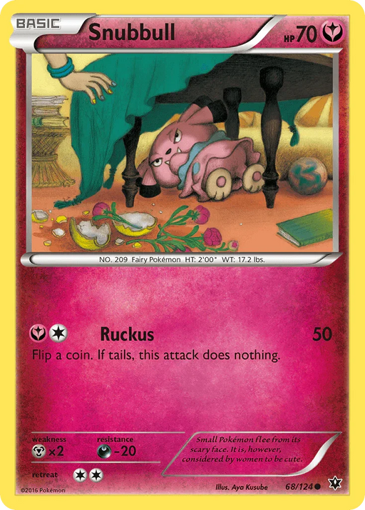 Snubbull (68/124) [XY: Fates Collide] - for just $0.15! 