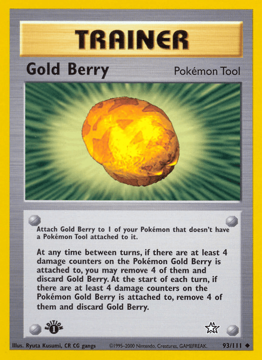 Gold Berry (93/111) [Neo Genesis 1st Edition] - for just $1.70! 
