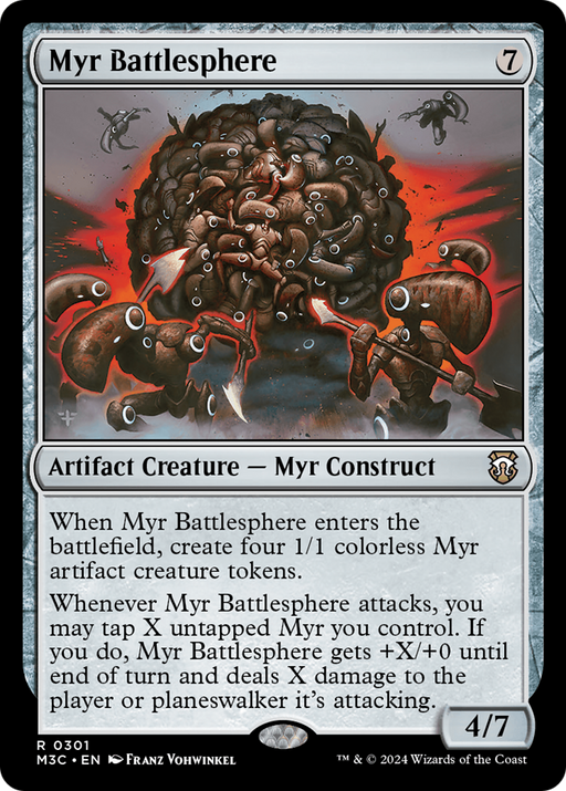 Myr Battlesphere (M3C-301) - Modern Horizons 3 Commander - for just $0.07! 