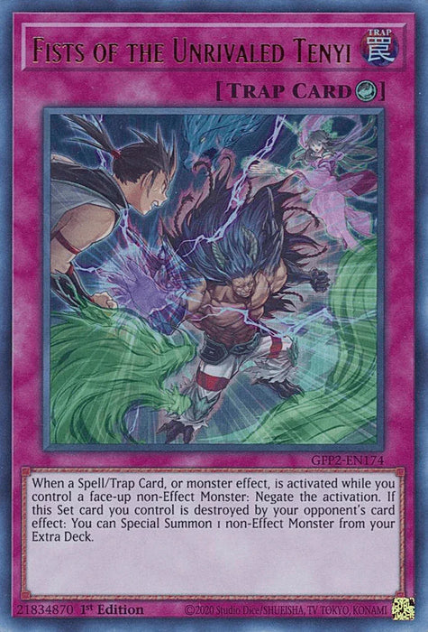 Fists of the Unrivaled Tenyi [GFP2-EN174] Ultra Rare - for just $0.10! 