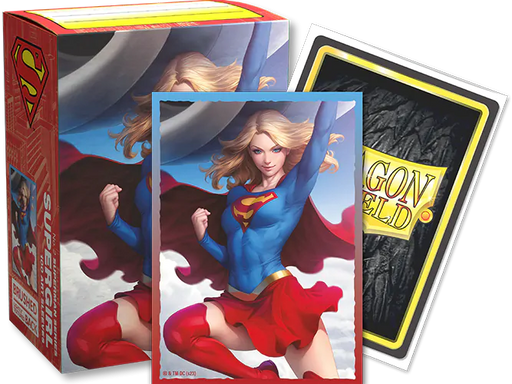 Dragon Shield: Standard 100ct Sleeves - Supergirl (Superman Series) - Just $11.95! Shop now at Retro Gaming of Denver