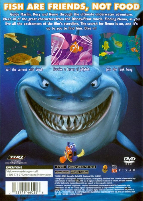 Disney Pixar Finding Nemo [Greatest Hits] – PlayStation 2 (PS2) - for just $7.99! 
