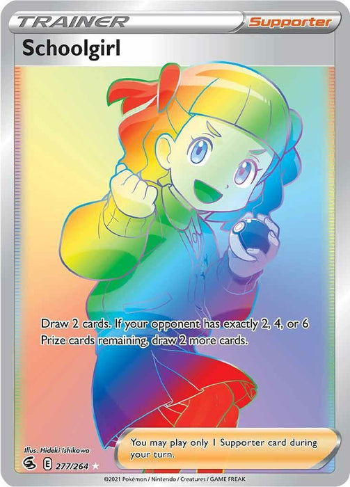 Schoolgirl (277/264) [Sword & Shield: Fusion Strike] - for just $1.60! 