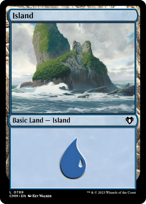 Island (789) [Commander Masters] - Just $0.04! Shop now at Retro Gaming of Denver