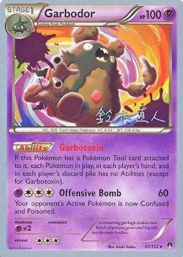 Garbodor (57/122) (Golisodor - Naoto Suzuki) [World Championships 2017] - for just $0.40! 