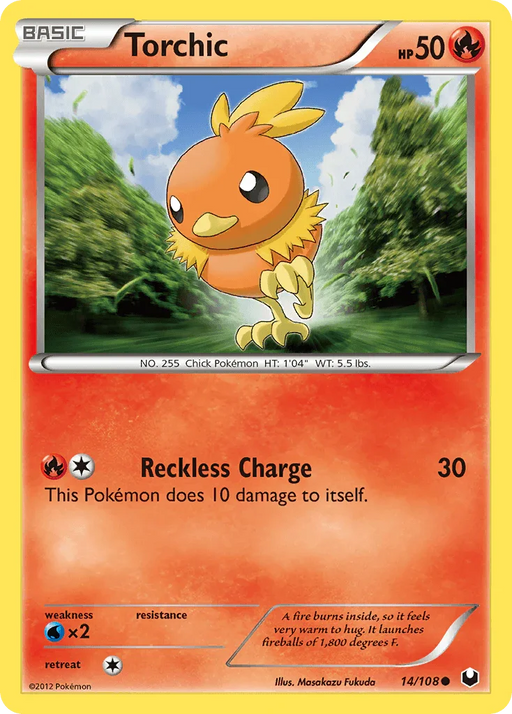 Torchic (14/108) [Black & White: Dark Explorers] - for just $0.20! 