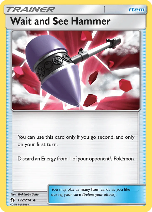 Wait and See Hammer (192/214) [Sun & Moon: Lost Thunder] - for just $0.10! 