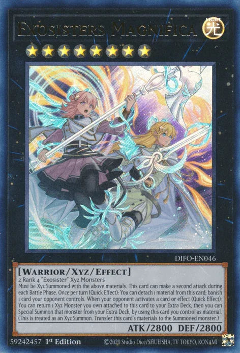 Exosisters Magnifica [DIFO-EN046] Ultra Rare - for just $0.80! 