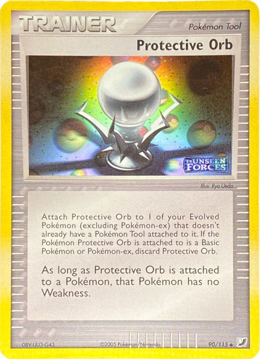 Protective Orb (90/115) (Stamped) [EX: Unseen Forces] - for just $2.15! 