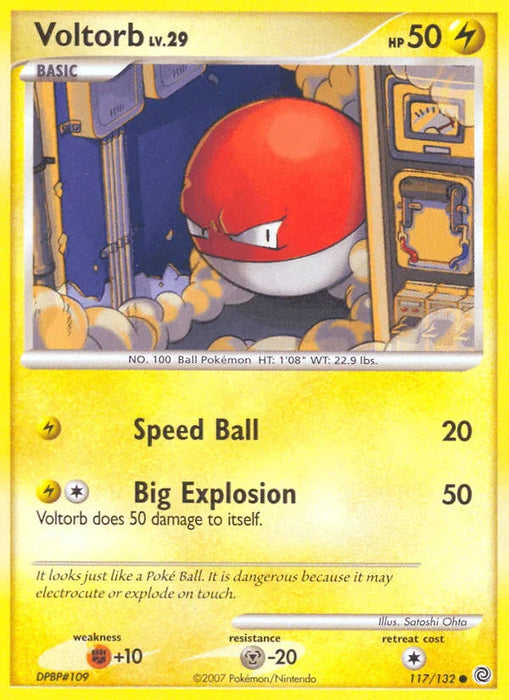 Voltorb (117/132) [Diamond & Pearl: Secret Wonders] - for just $0.10! 