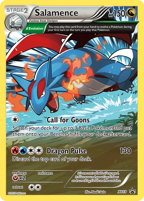 Salamence (XY59) [XY: Black Star Promos] - for just $17.95! 