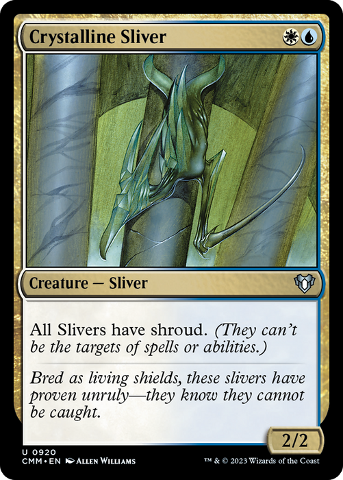 Crystalline Sliver (CMM-920) - Commander Masters - for just $1.08! 