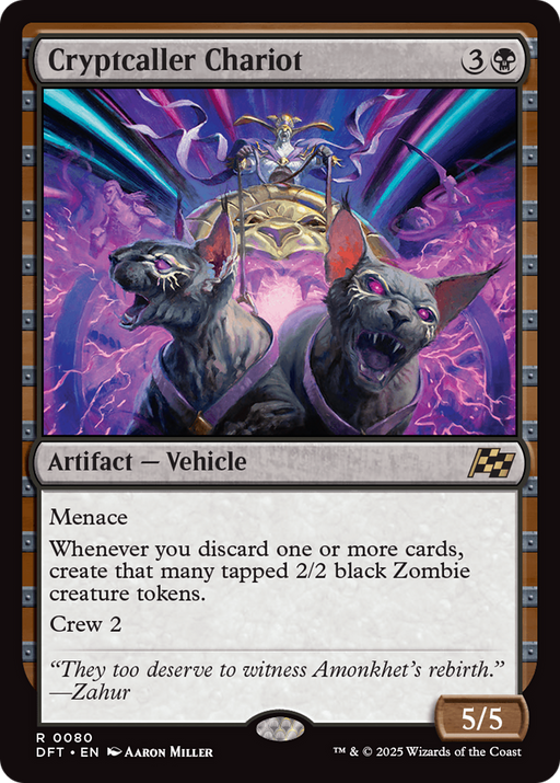 Cryptcaller Chariot (DFT-080) - Aetherdrift - for just $0.09! 