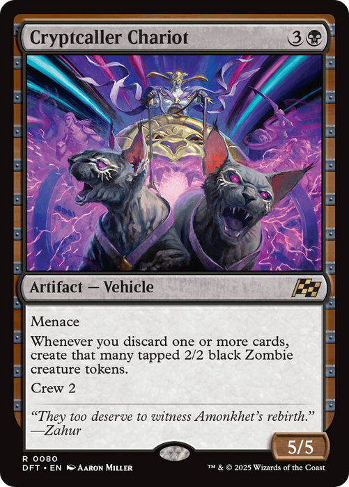 Cryptcaller Chariot (DFT-080) - Aetherdrift - for just $0.11! 