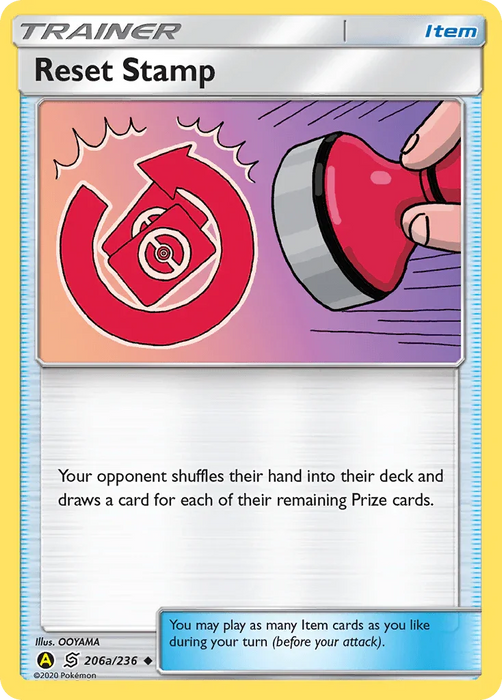 Reset Stamp (206a/236) [Alternate Art Promos] - for just $0.25! 