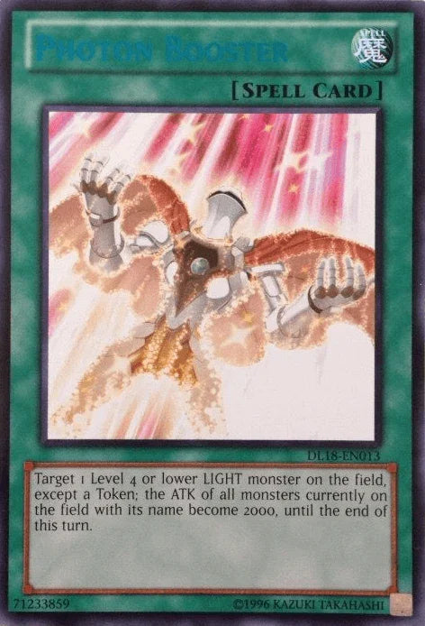 Photon Booster (Blue) [DL18-EN013] Rare - for just $0.40! 