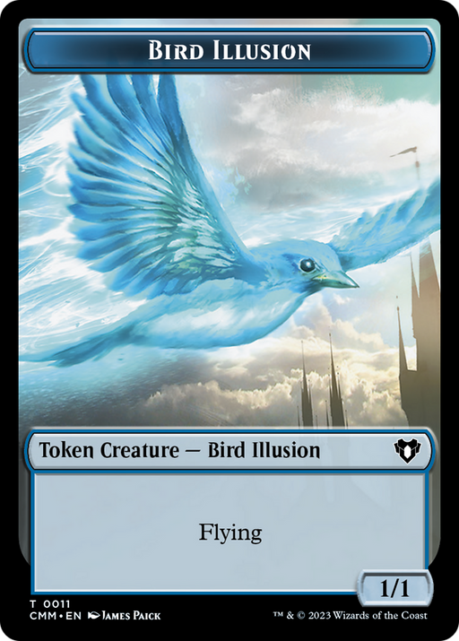 Bird Illusion Token [Commander Masters Tokens] - Just $3.50! Shop now at Retro Gaming of Denver