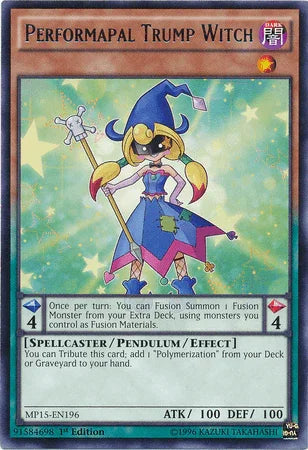 Performapal Trump Witch [MP15-EN196] Rare - for just $0.10! 