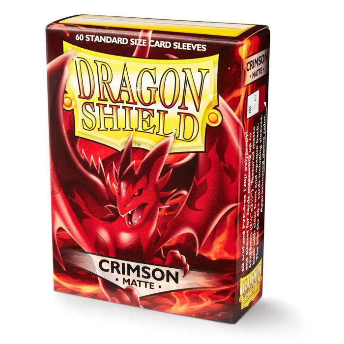 Dragon Shield: Standard 60ct Sleeves - Crimson (Matte) - Just $0! Shop now at Retro Gaming of Denver