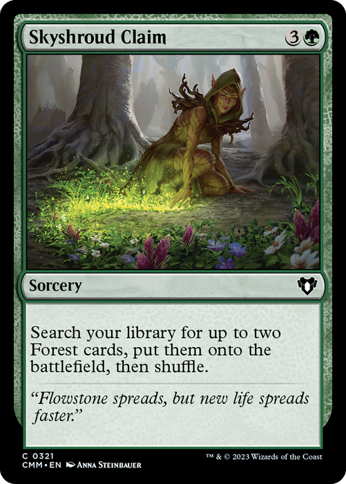 Skyshroud Claim (CMM-321) - Commander Masters - for just $0.58! 