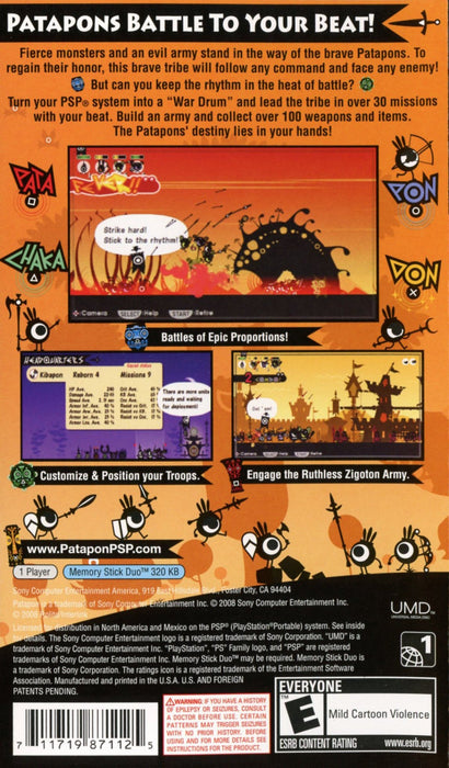 Patapon [Greatest Hits] – PlayStation Portable (PSP) - for just $0! 