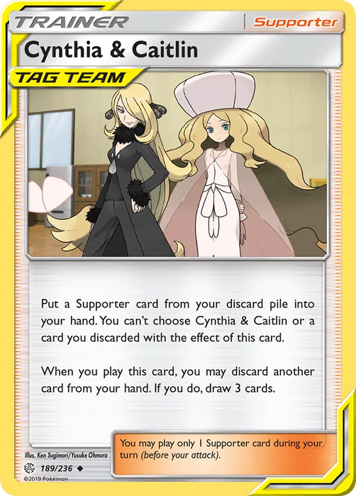 Cynthia & Caitlin (189/236) [Sun & Moon: Cosmic Eclipse] - for just $1.10! 